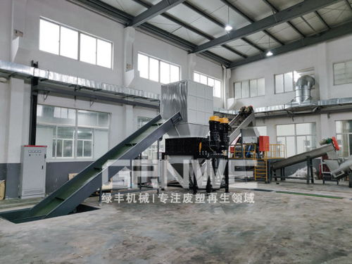 【武漢hw49化工桶破碎清洗線(xiàn)廢棄塑料藍(lán)桶回收處置設(shè)備】- 